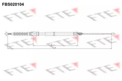 Трос FTE FBS020104