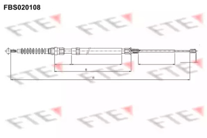 Трос FTE FBS020108