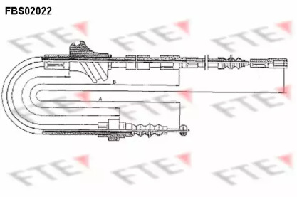 Трос FTE FBS02022