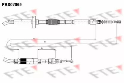 Трос FTE FBS02069