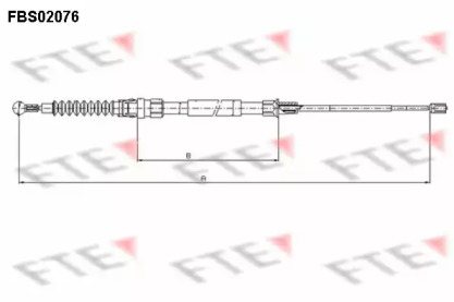 Трос FTE FBS02076