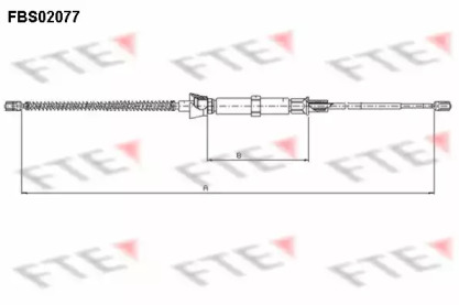 Трос FTE FBS02077