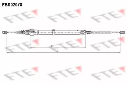 Трос FTE FBS02078