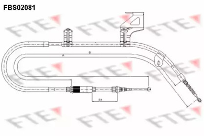 Трос FTE FBS02081