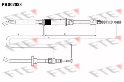 Трос FTE FBS02083