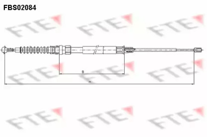 Трос FTE FBS02084