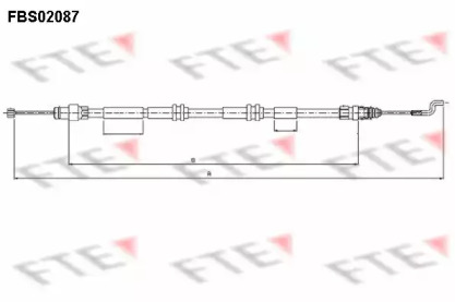 Трос FTE FBS02087