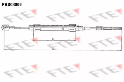 Трос FTE FBS03006