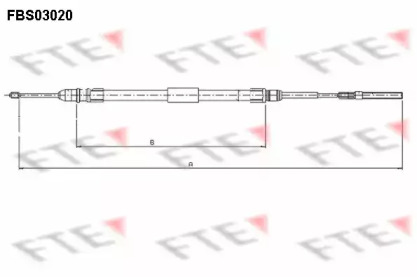 Трос FTE FBS03020