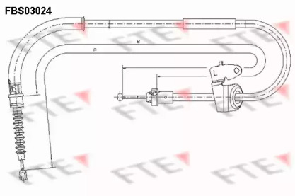 Трос FTE FBS03024