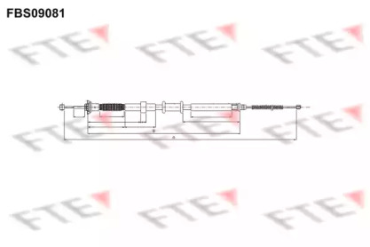 Трос FTE FBS09081