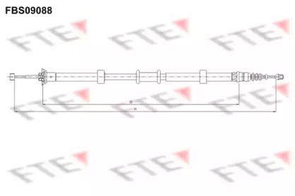 Трос FTE FBS09088