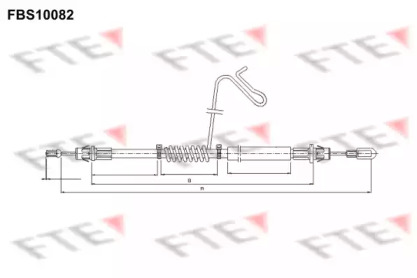 Трос FTE FBS10082