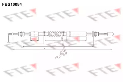 Трос FTE FBS10084