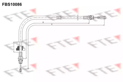 Трос FTE FBS10086