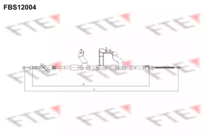 Трос FTE FBS12004