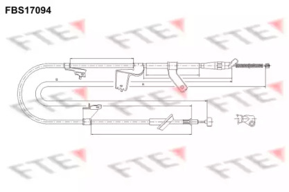 Трос FTE FBS17094