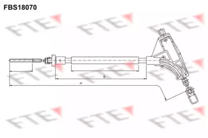 Трос FTE FBS18070