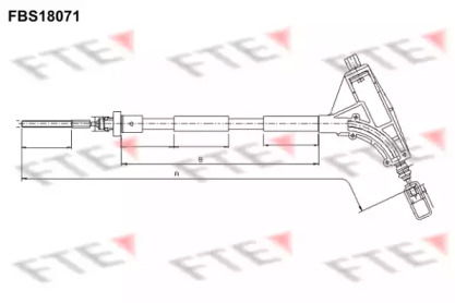 Трос FTE FBS18071