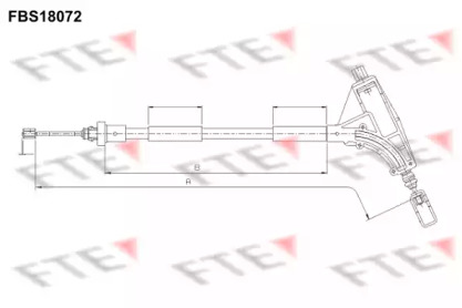 Трос FTE FBS18072