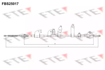 Трос FTE FBS25017