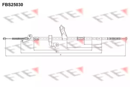 Трос FTE FBS25030