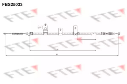 Трос FTE FBS25033