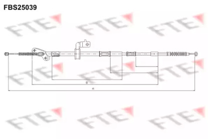 Трос FTE FBS25039