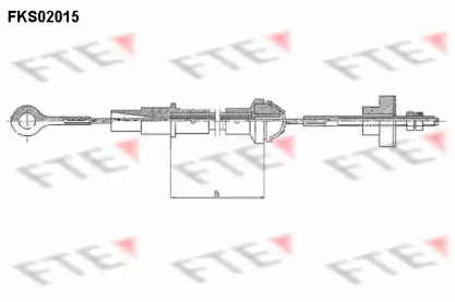 Трос FTE FKS02015