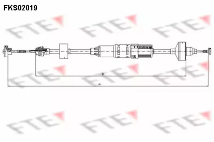 Трос FTE FKS02019