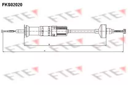 Трос FTE FKS02020