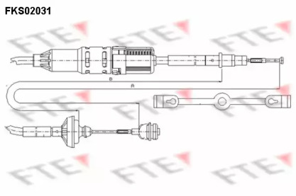 Трос FTE FKS02031