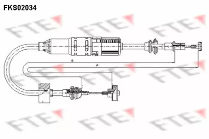 Трос FTE FKS02034