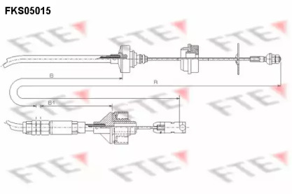 Трос FTE FKS05015