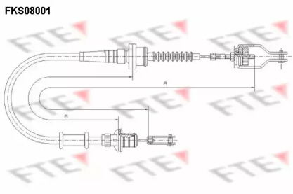 Трос FTE FKS08001