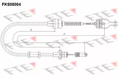 Трос FTE FKS08004