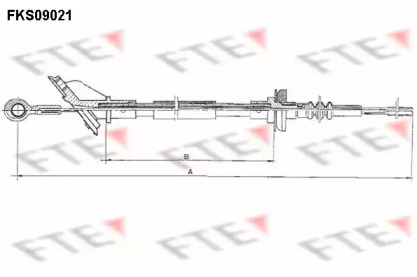 Трос FTE FKS09021