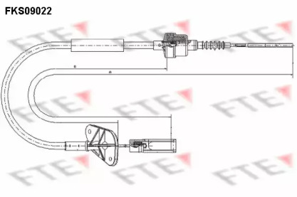 Трос FTE FKS09022