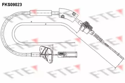 Трос FTE FKS09023