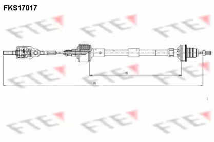 Трос FTE FKS17017