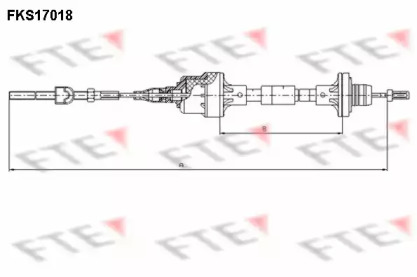 Трос FTE FKS17018