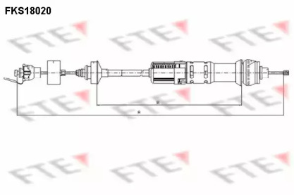 Трос FTE FKS18020