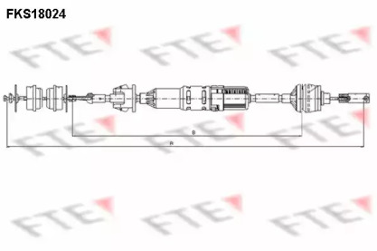 Трос FTE FKS18024