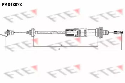 Трос FTE FKS18028