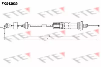 Трос FTE FKS18030