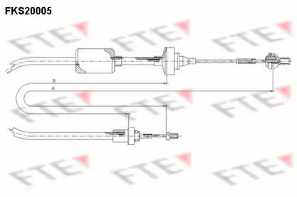 Трос FTE FKS20005