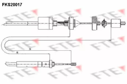 Трос FTE FKS20017