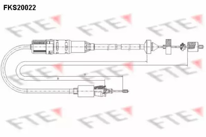 Трос FTE FKS20022