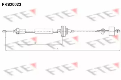 Трос FTE FKS20023