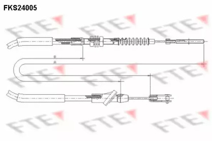 Трос FTE FKS24005